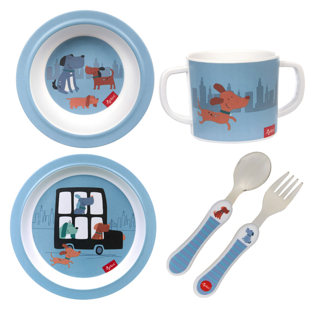 Sigikid Melamin set blue