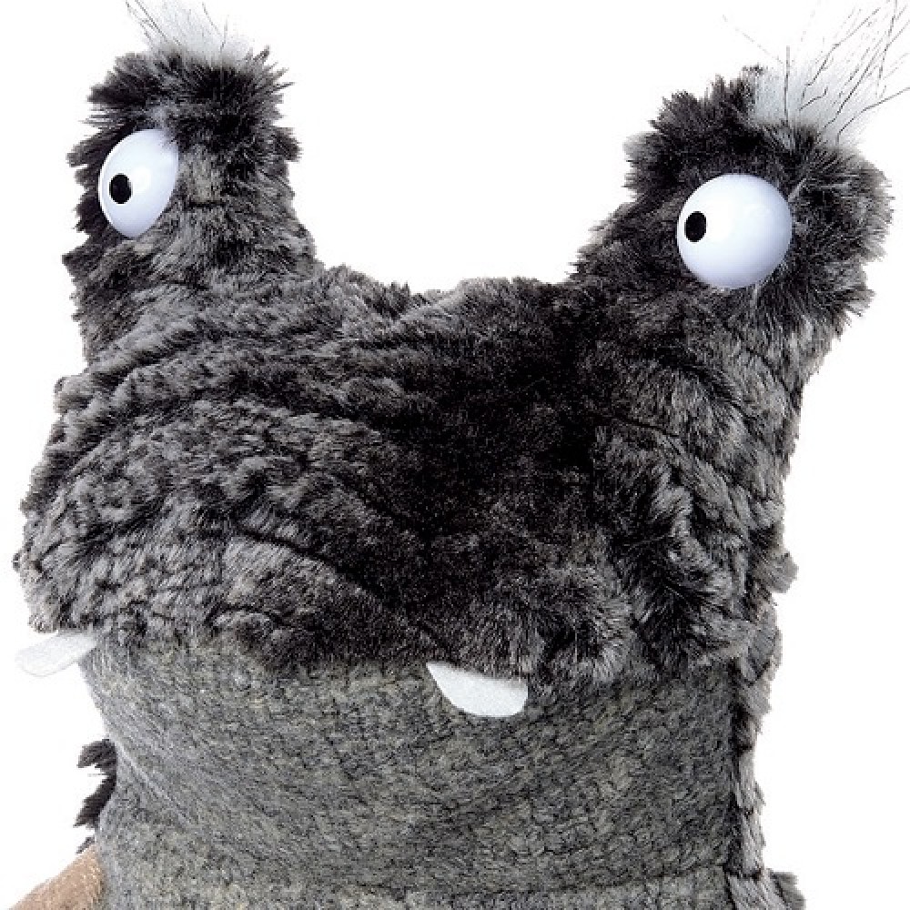 Sigikid Monster plush grey-black, Sweety 27 cm