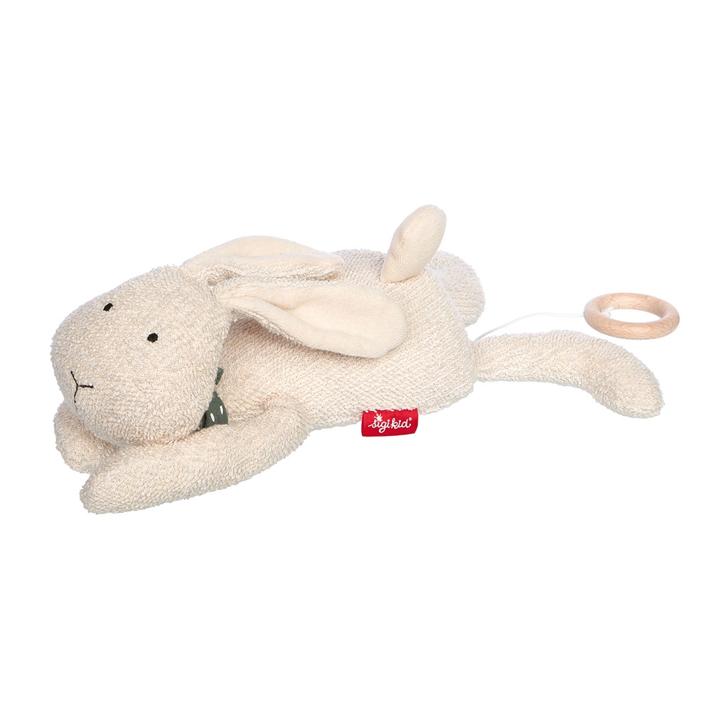 Sigikid Mommy musical rabbit natur, Yellow