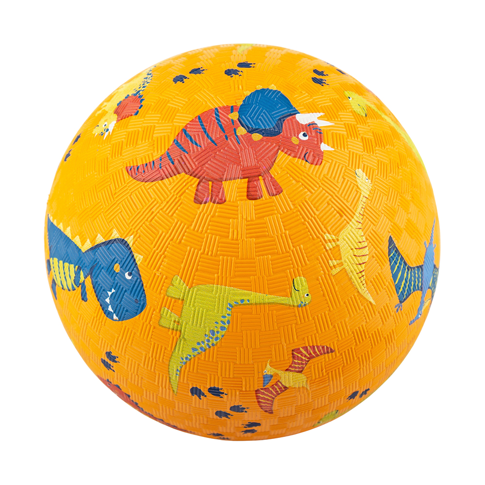 Sigikid μπάλα από φυσικό καουτσούκ "Δεινόσαυροι" 17 εκ.