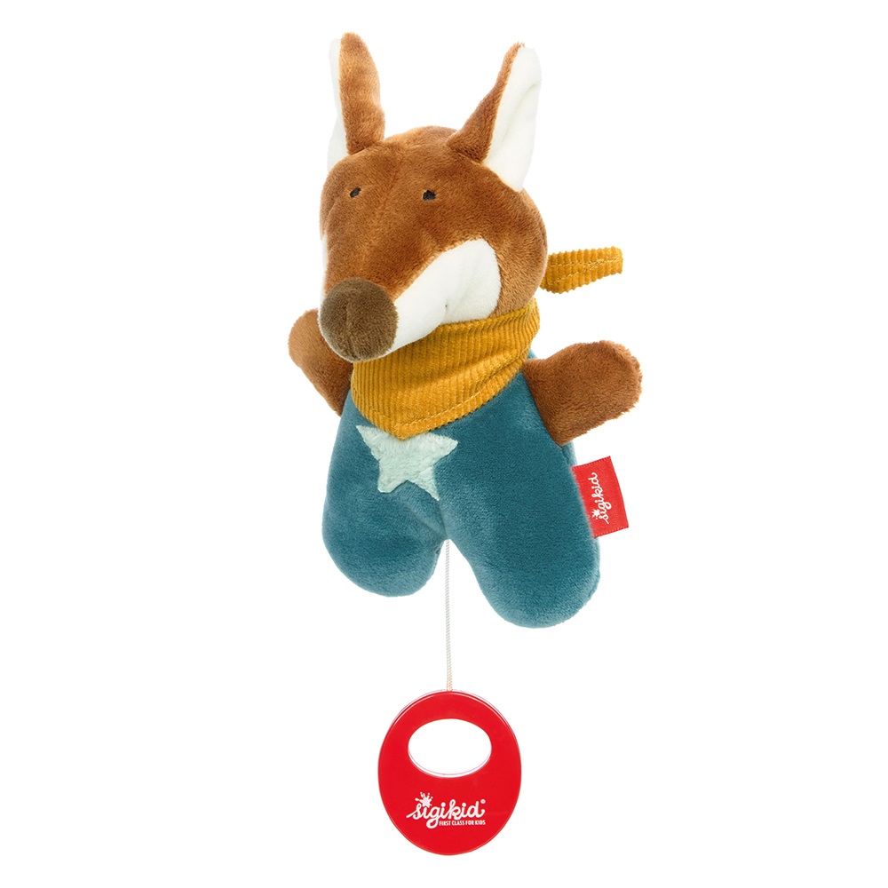 Sigikid Mini musical fox, Yellow