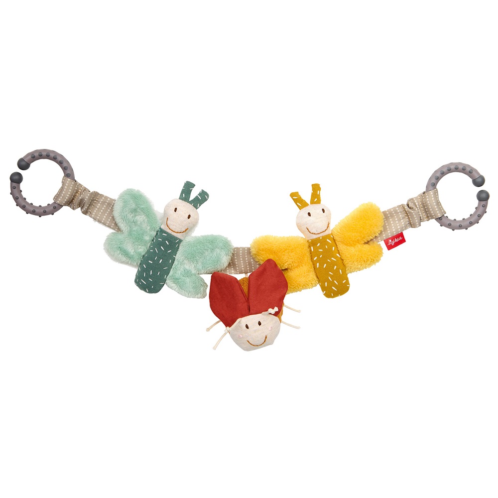 Sigikid Pram chain butterfly, Yellow