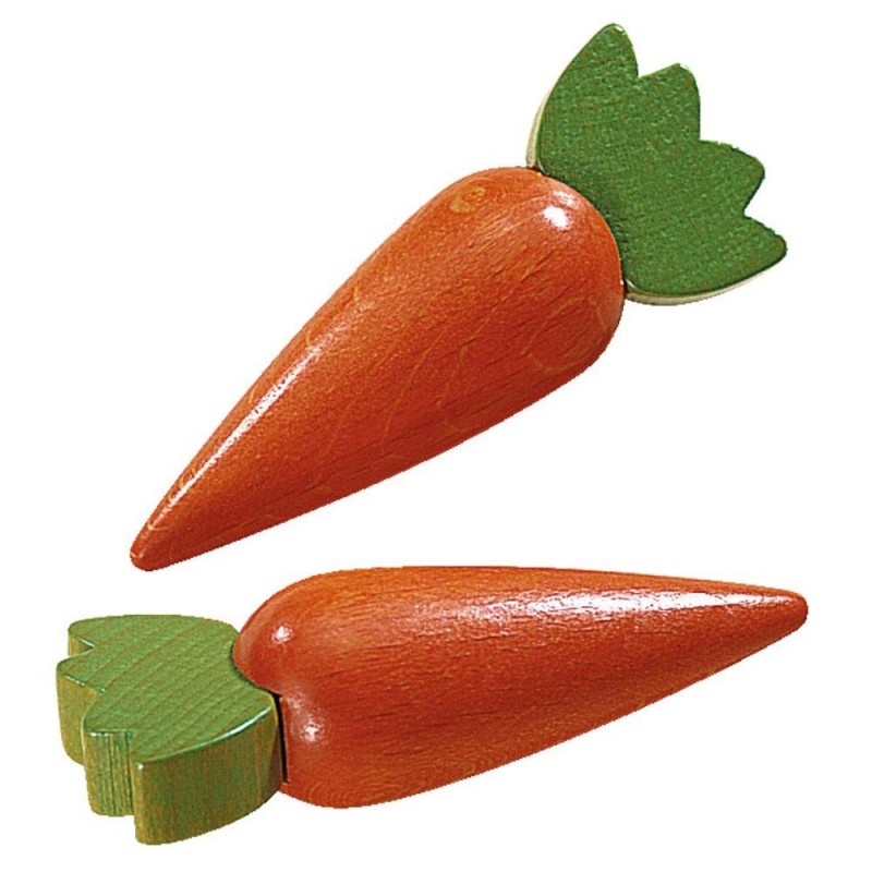 Haba Ξύλινα καρότα για παιχνίδι ρόλων.
