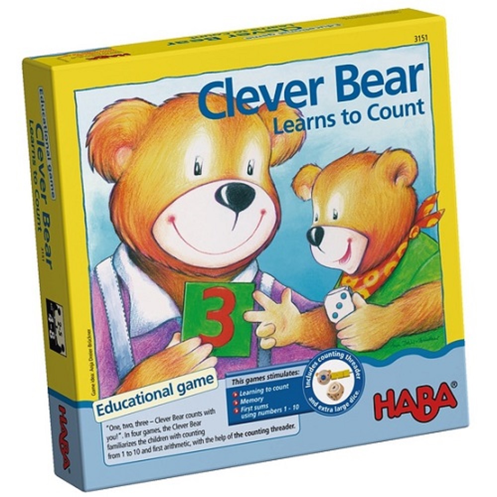 Haba board game Clever Bears learn to count