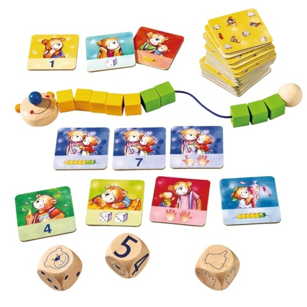 Haba board game Clever Bears learn to count