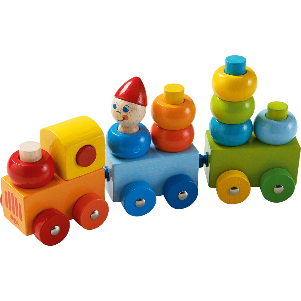 Haba Discovery Train Curly-color