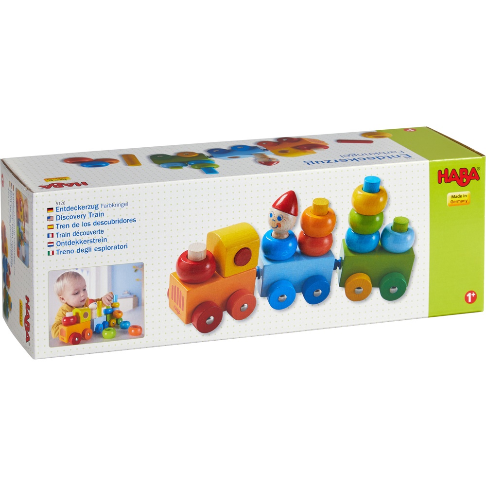 Haba Discovery Train Curly-color