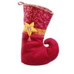 Haba χριστουγεννιάτικη κρεμαστή κόκκινη μπότα για δώρα