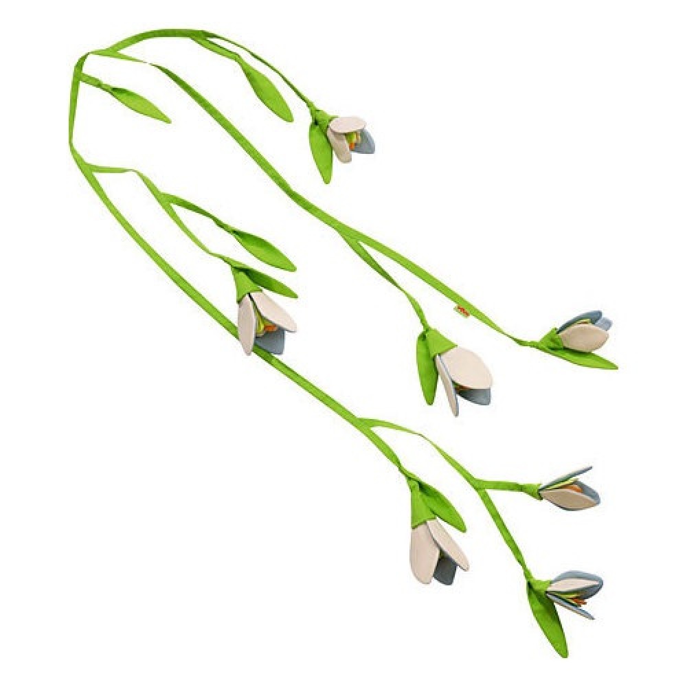 Fabric Garland Snow White