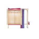 Pull-out cupboard Chameleon, pink