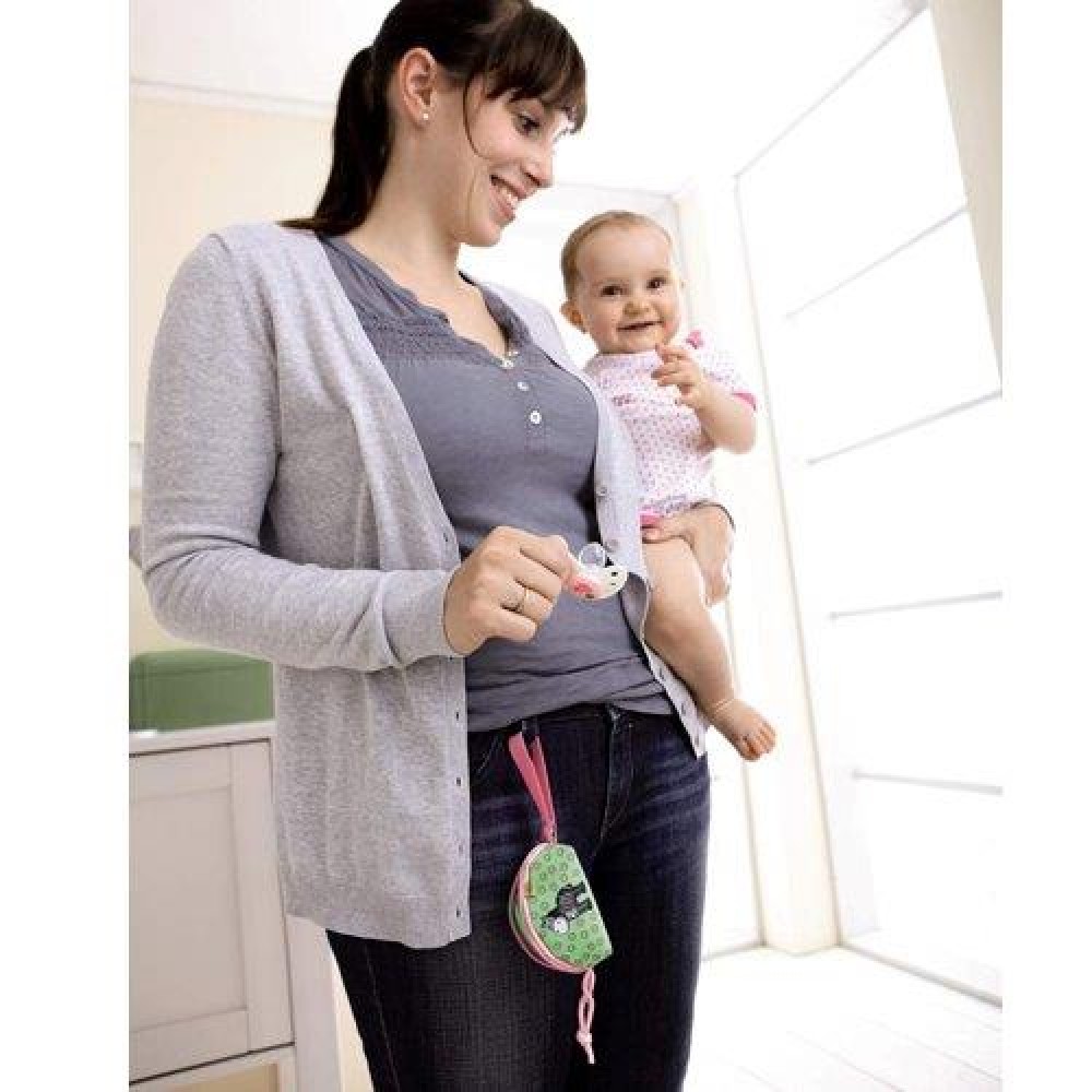 Haba Pacifier Pocket Zebra Evi