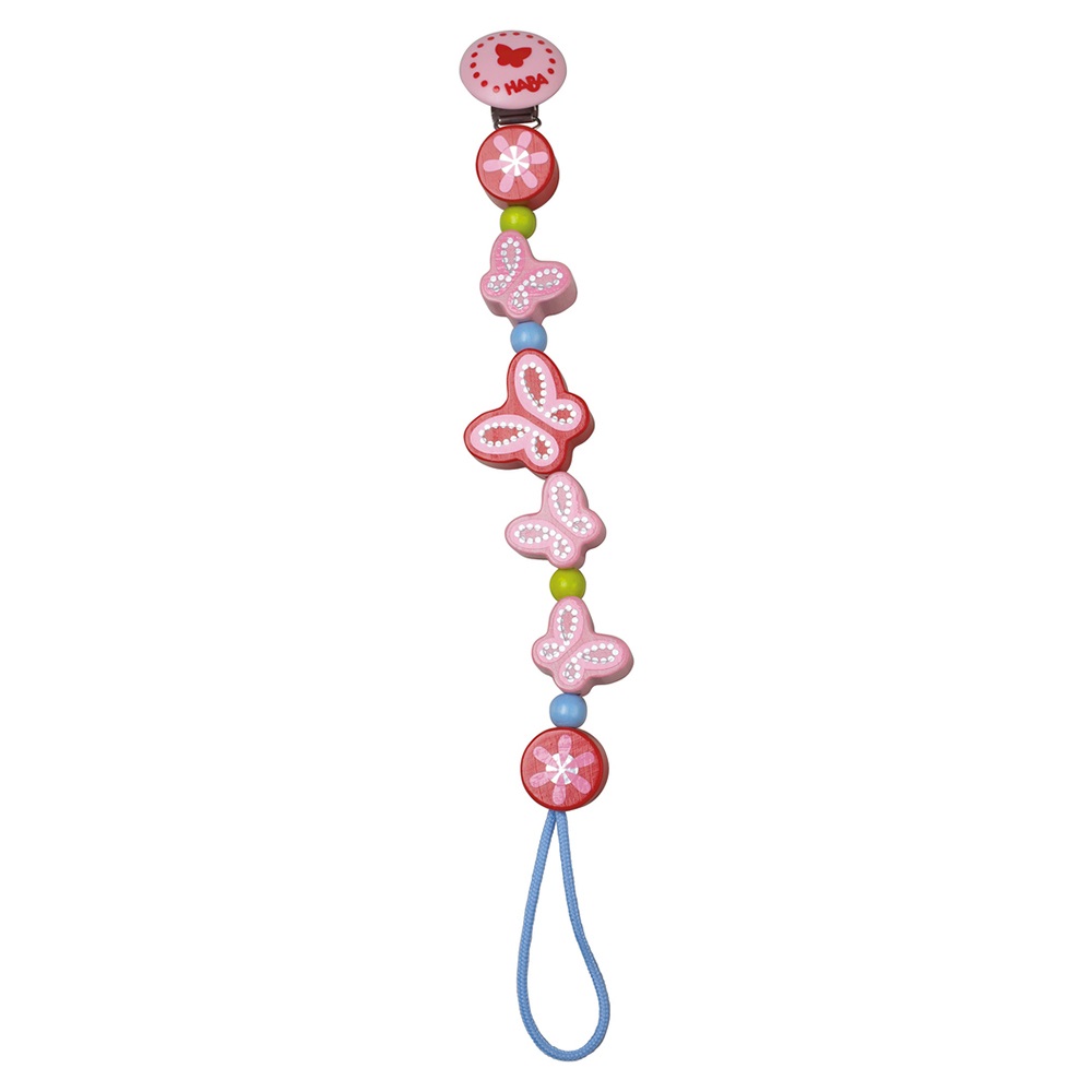 Haba Pacifier chain Enchanted Butterflies