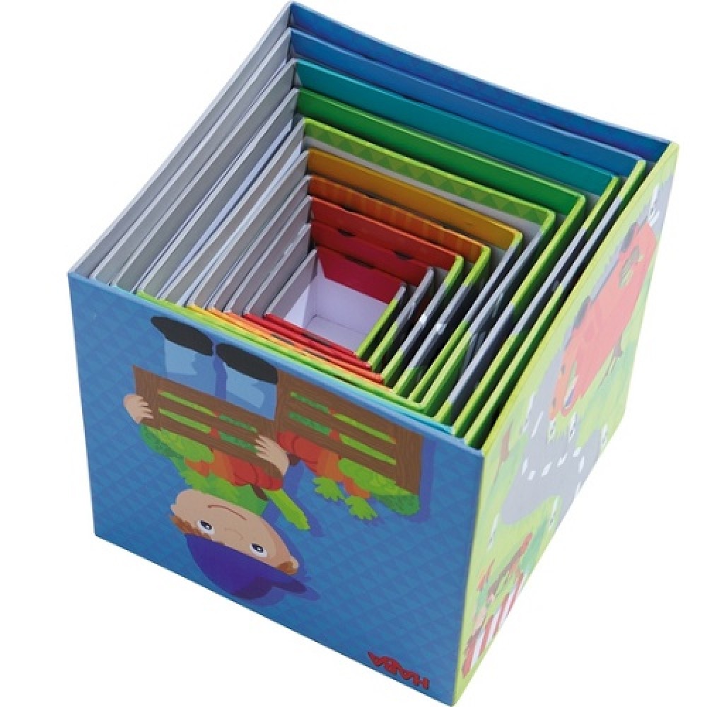 Haba Stacking Cubes Zippy Cars
