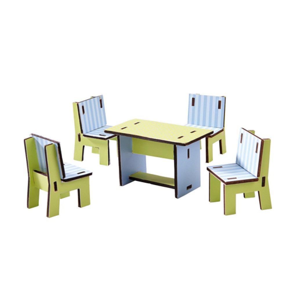 Haba Little Friends – Dollhouse Furniture Dining Room