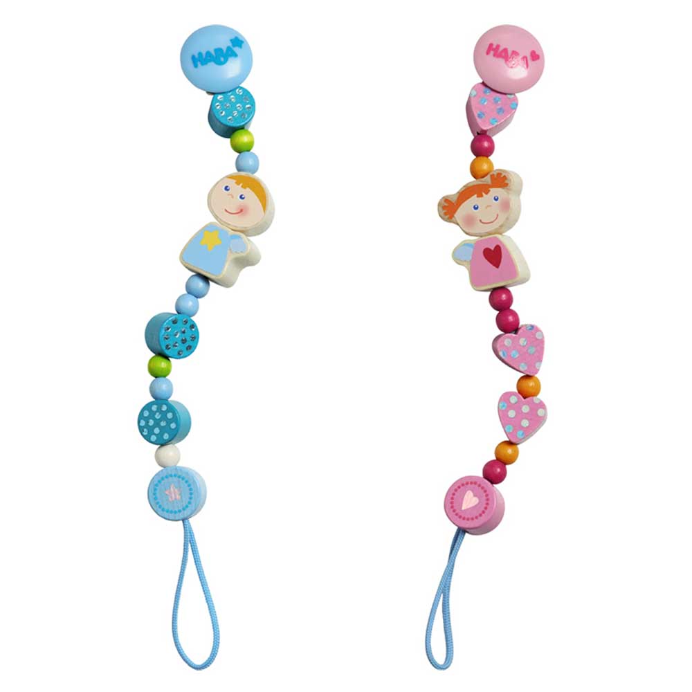 Haba Pacifier chains Guardian Angels Anna & Anton