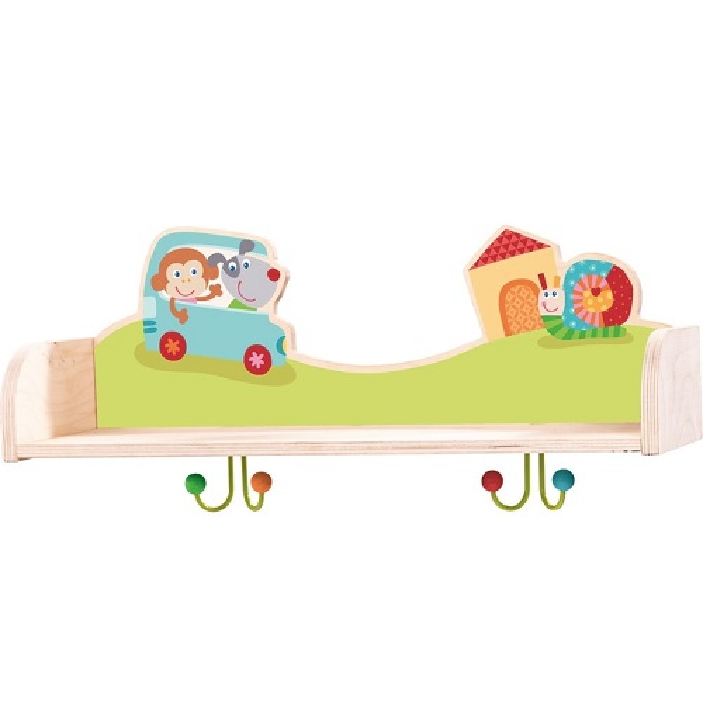 Haba Wardrobe shelf Cheerful Chums