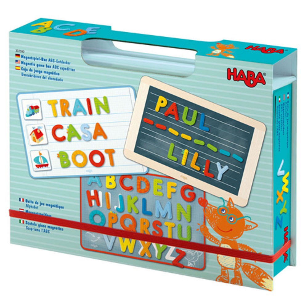 Haba Magnetic game box ABC expedition