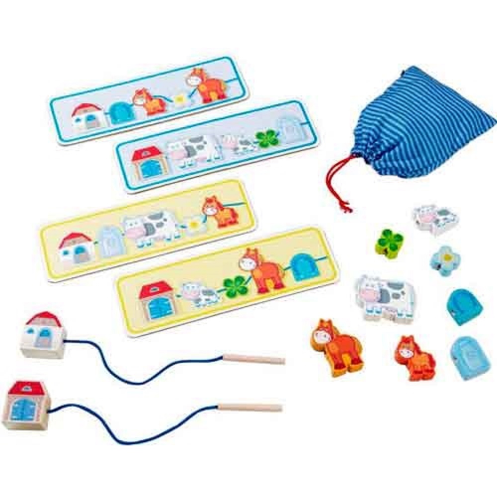 Haba Threading game On the Farm