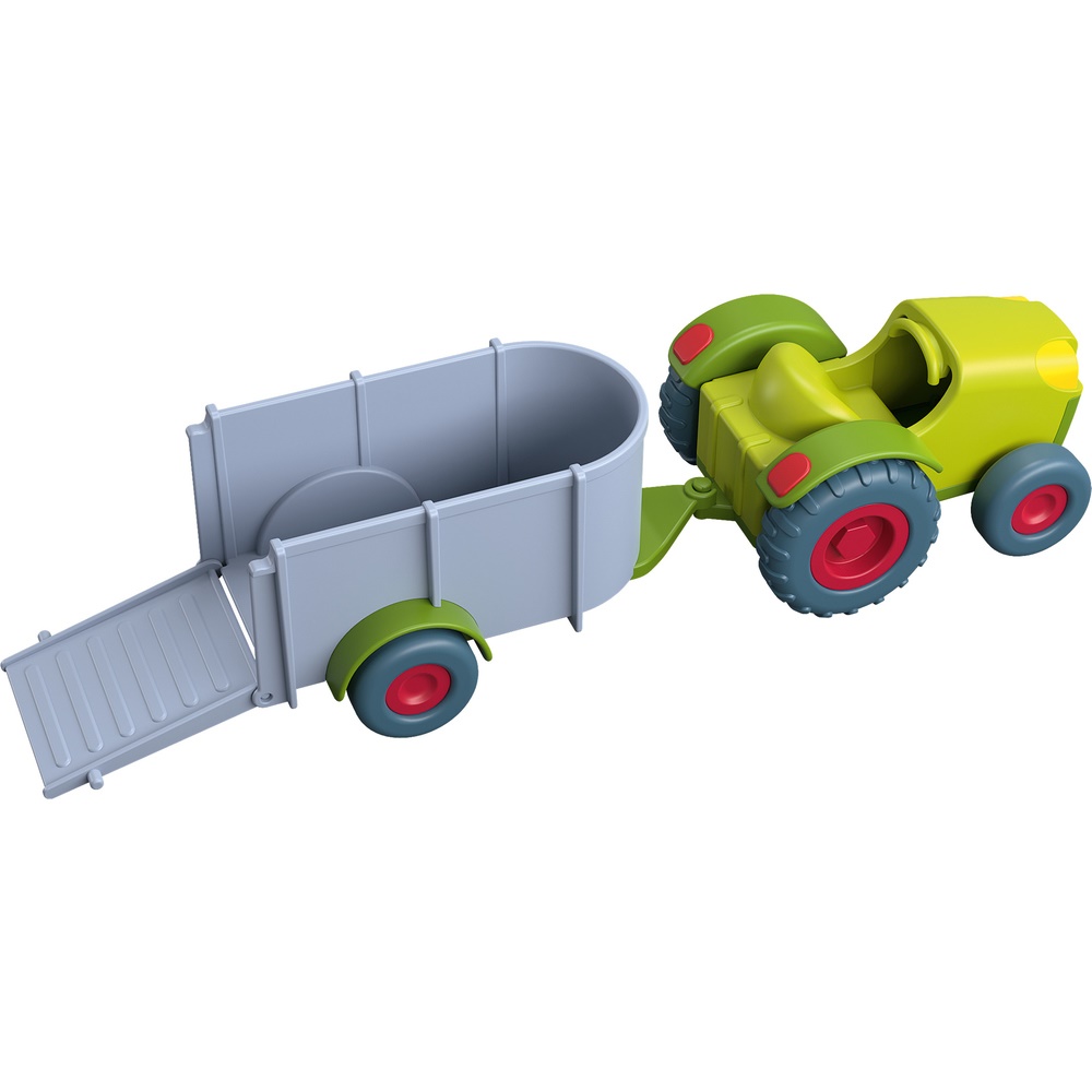 Haba Little Friends - Tractor and trailer