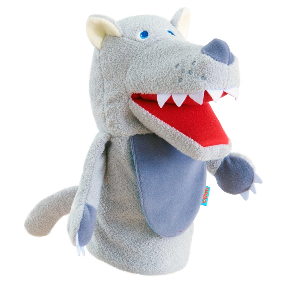 Haba Glove puppet Eat-it-up Wolfi