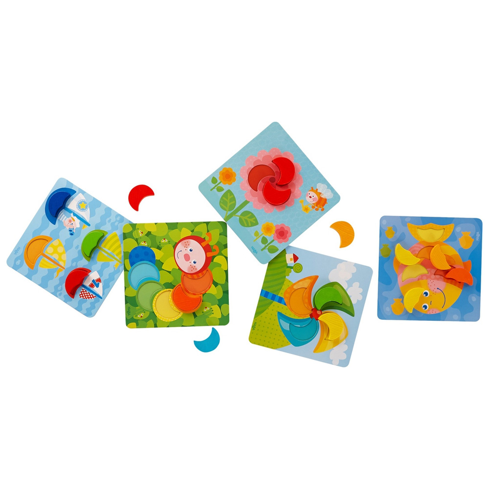 Haba Matching Game Rainbow moons