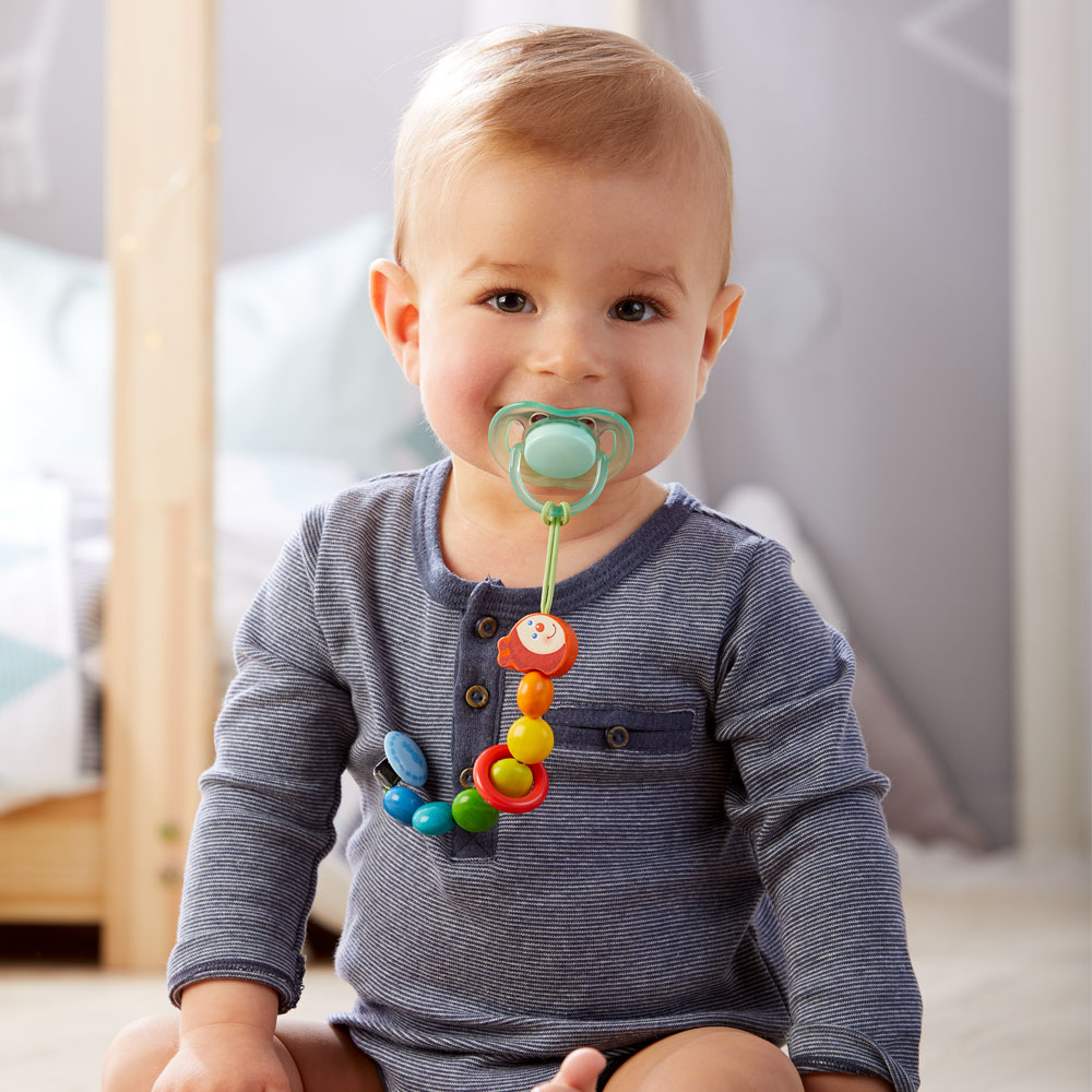 Haba Pacifier chain Caterpillar