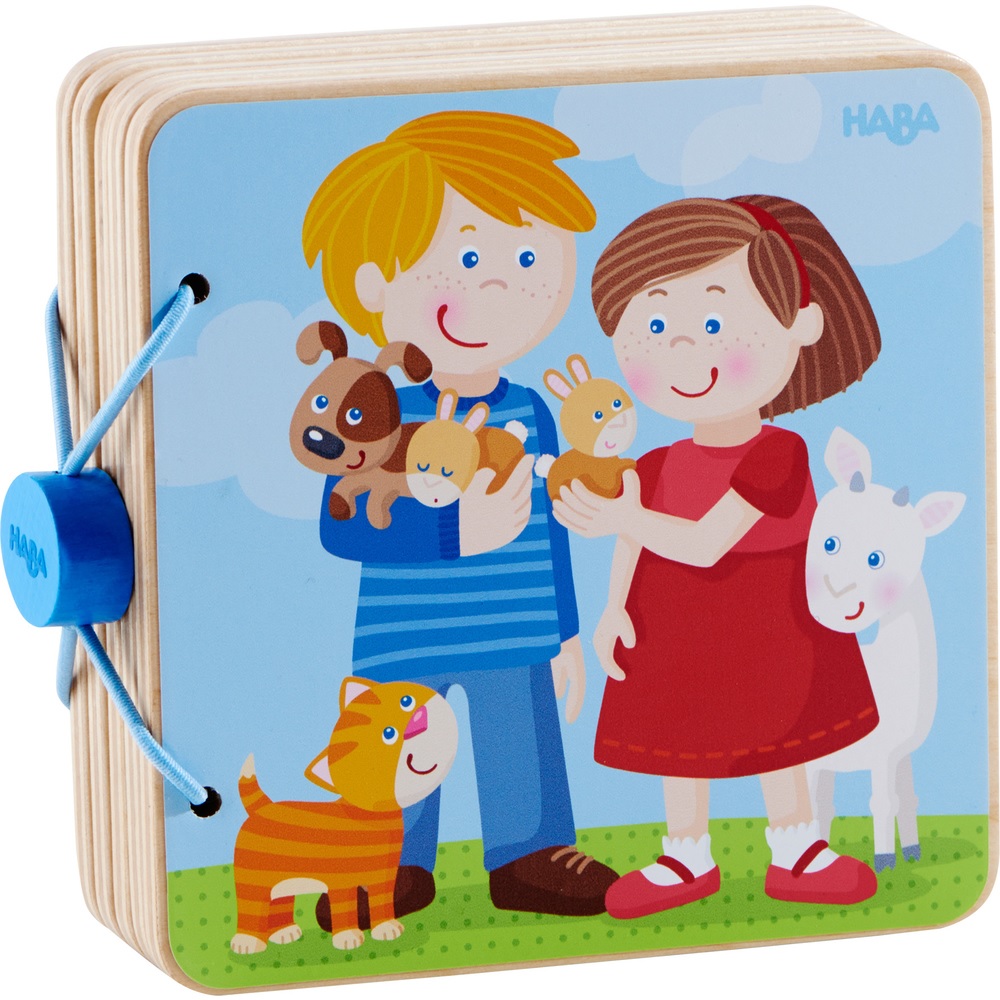 Haba Wooden Baby book Animal Kids