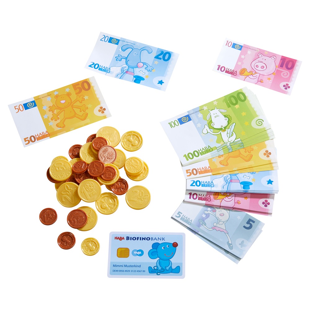 Haba Shop Play Money