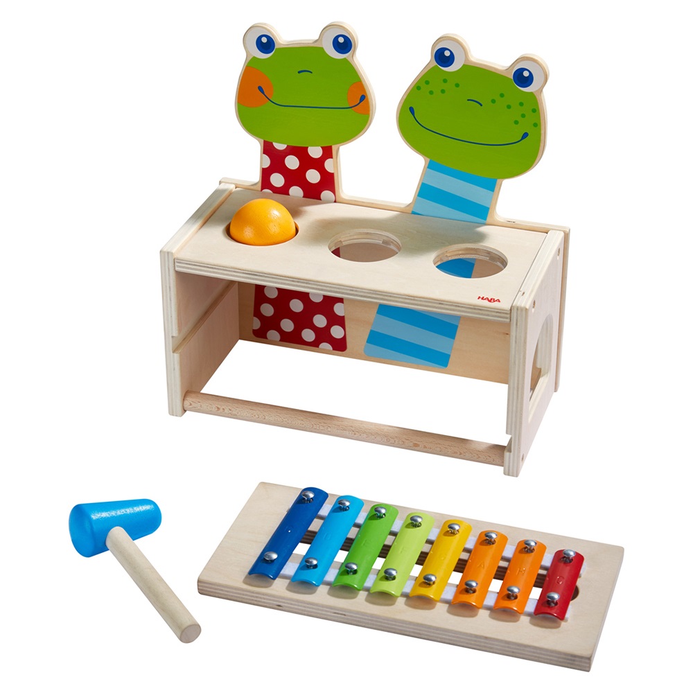 Haba Hammer Bench Frog Concert