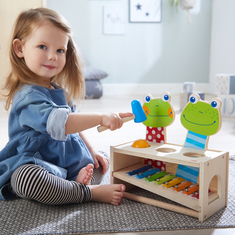 Haba Hammer Bench Frog Concert