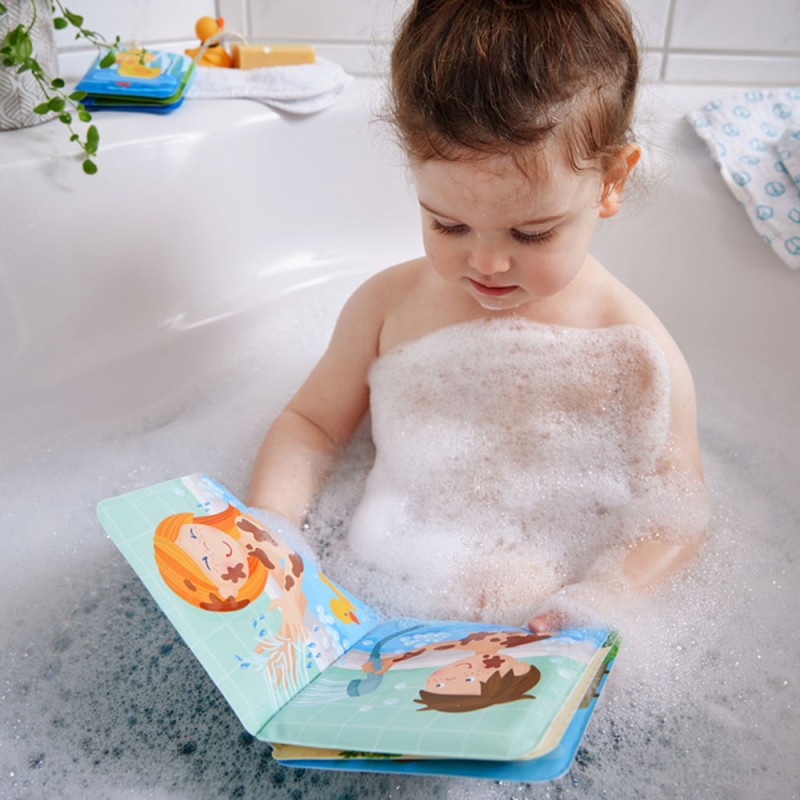 Haba βιβλιαράκι μπάνιου με μαγικό εφέ νερού Τα παιδάκια κάνουν μπάνιο