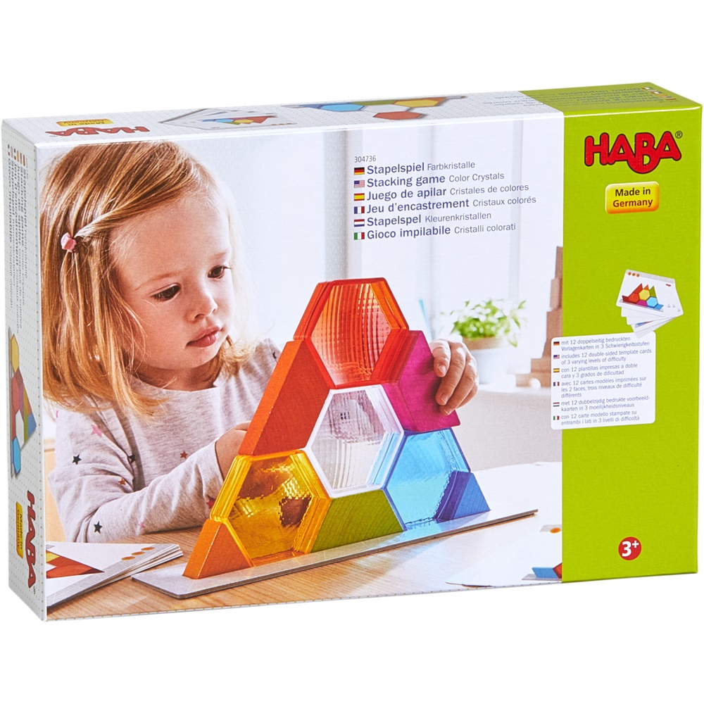 Haba Stacking game Color Crystals