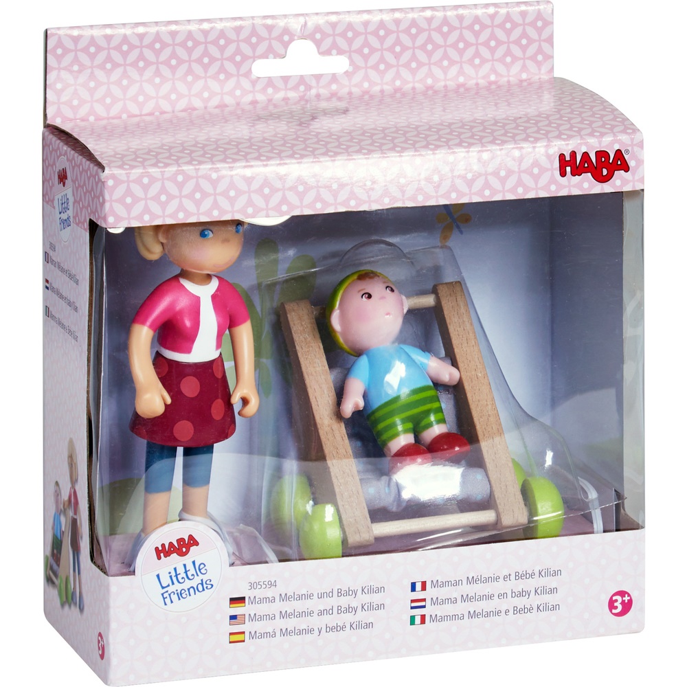 Haba Little Friends - Mama Melanie and Baby Kilian