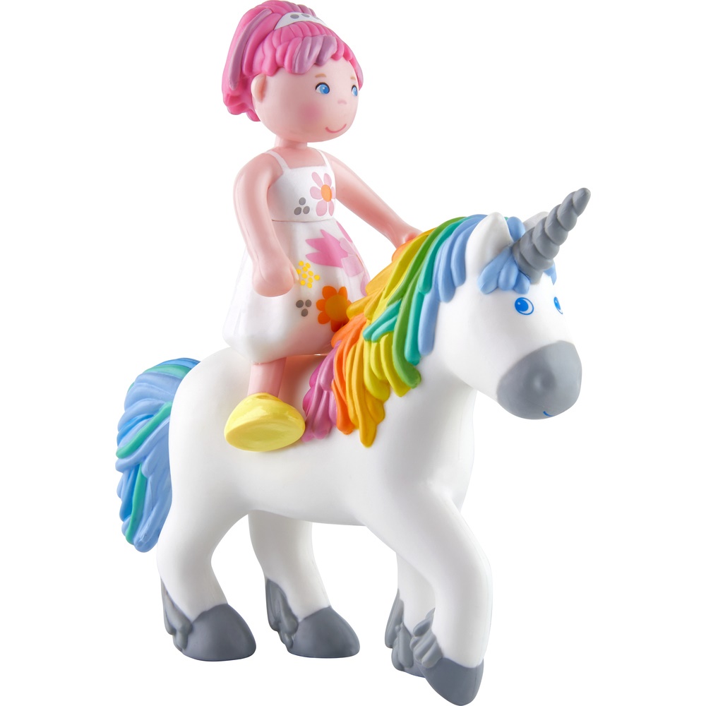 Haba Little Friends - Amira and Unicorn Ruby Rainbow