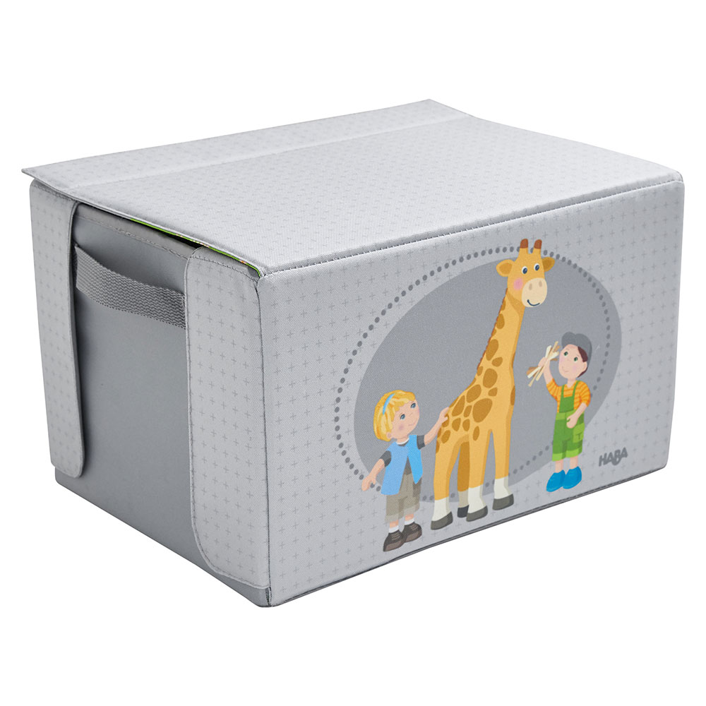Haba Little Friends - Play Set and Storage Box Zoo