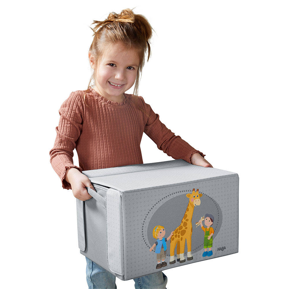 Haba Little Friends - Play Set and Storage Box Zoo
