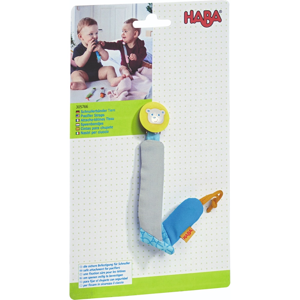 Haba Pacifier Straps Animals