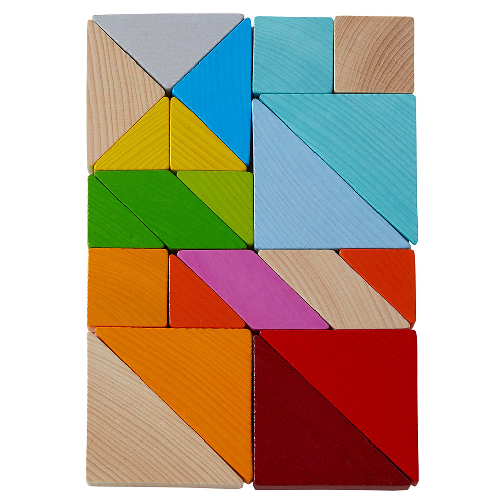 Haba Arranging Game Funny Faces Tangram