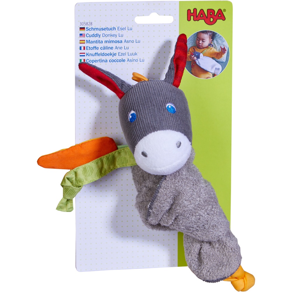 Haba Cuddly Donkey Lu