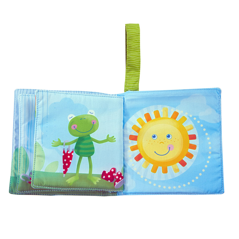 Haba Fabric book Rainbow World