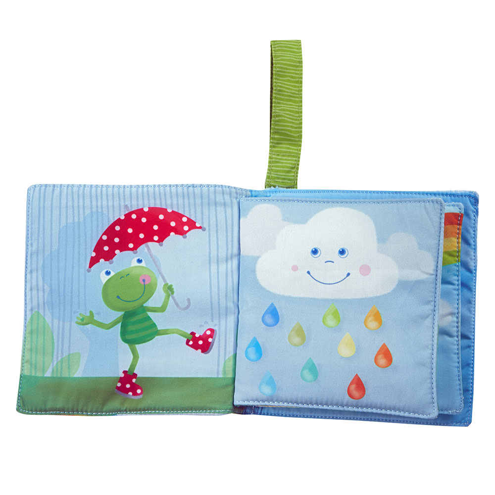 Haba Fabric book Rainbow World