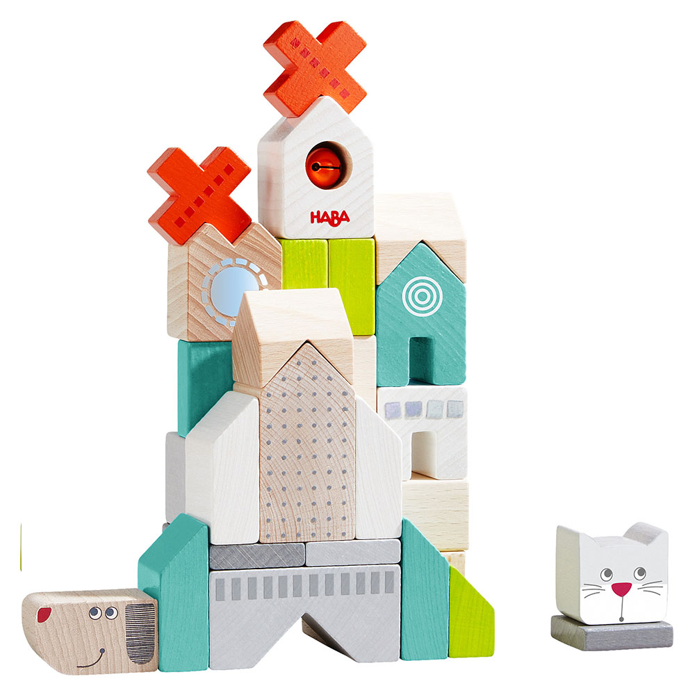 Haba Building Blocks Dog and Cat
