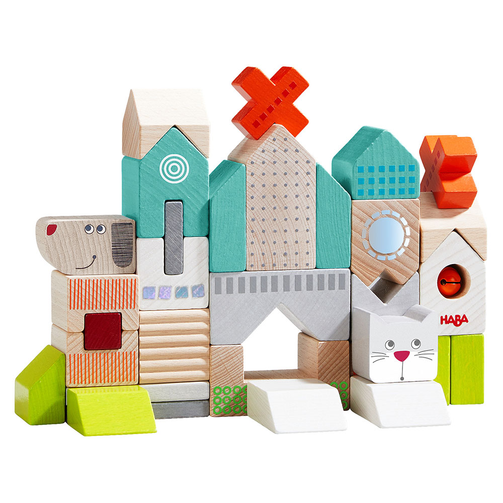 Haba Building Blocks Dog and Cat