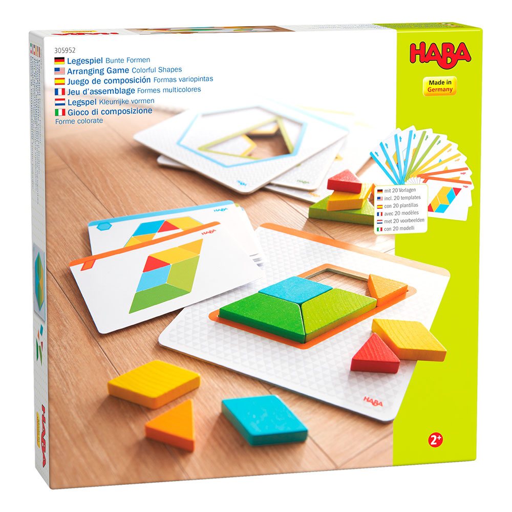 Haba Arranging Game Colorful Shapes