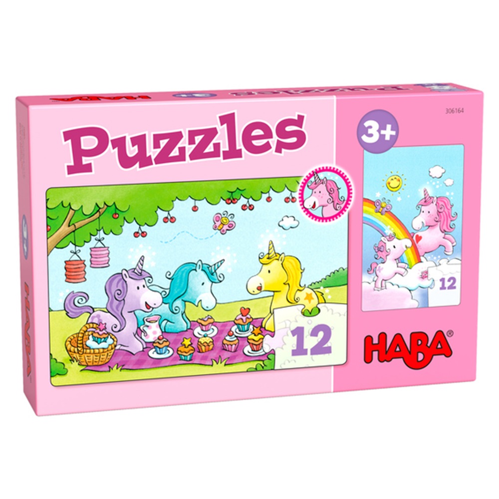 Haba Puzzles Unicorn Glitterluck - Rosalie & Friends