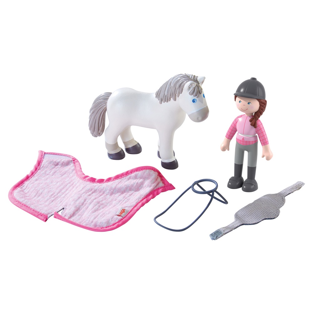 Haba Little Friends - Rider Sanya and Horse Saphira
