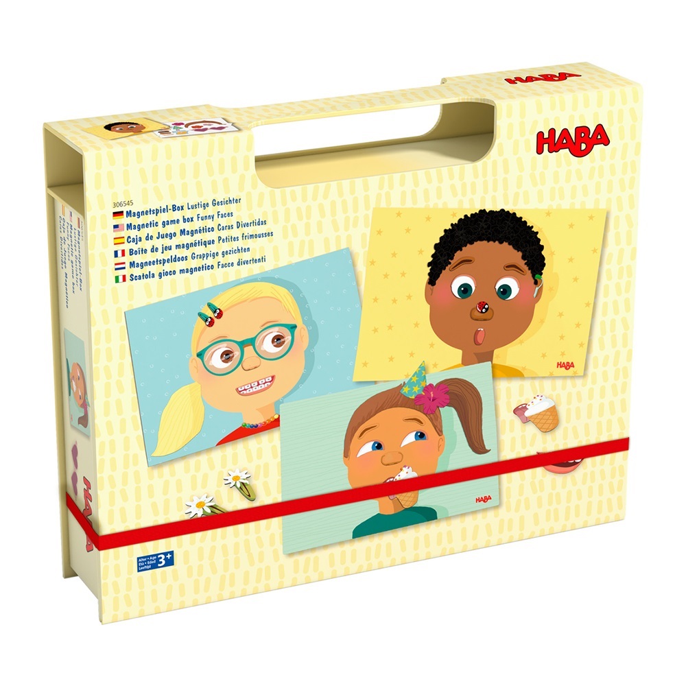 Haba Magnetic game box Funny Faces