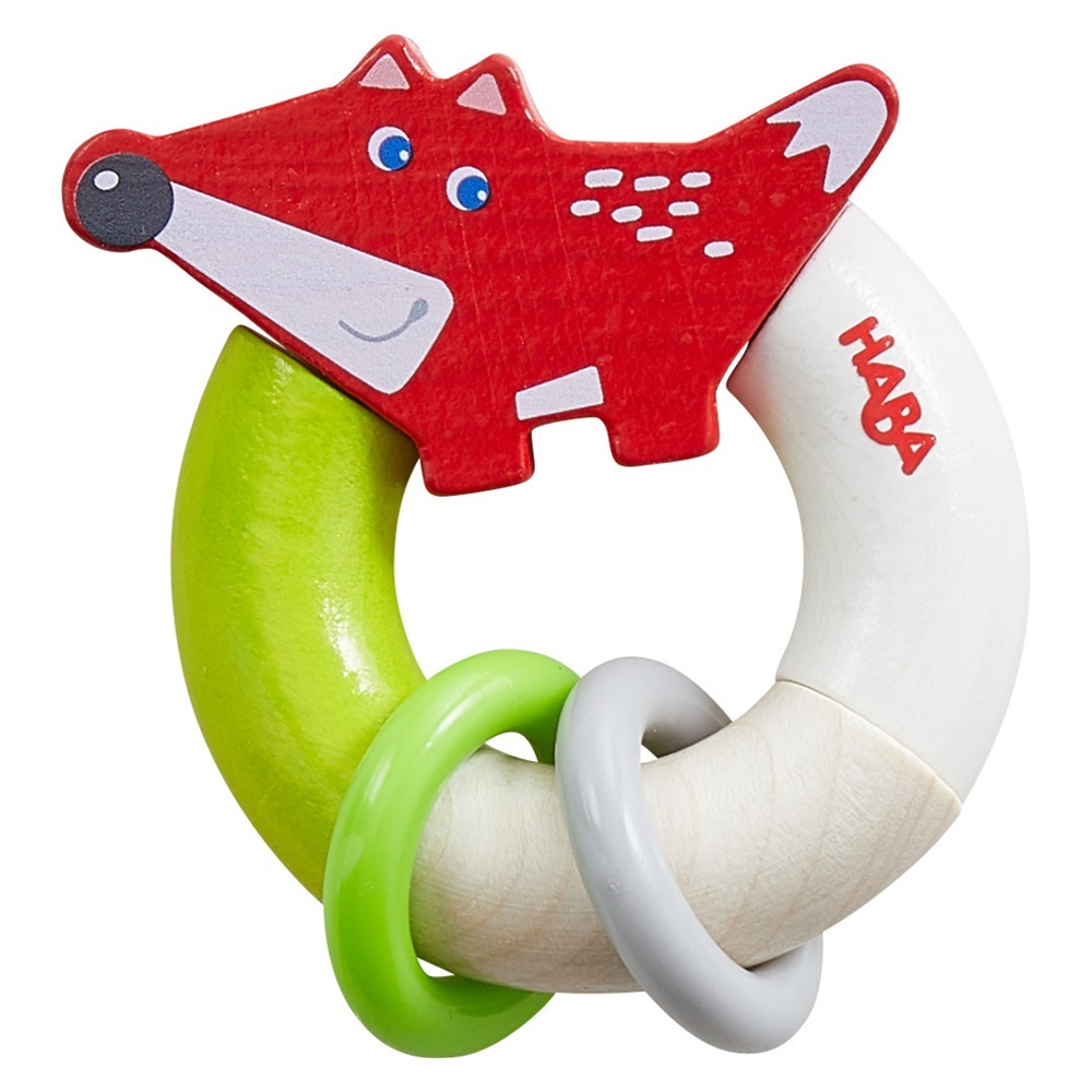 Haba Clutching Toy Foxy Rattle
