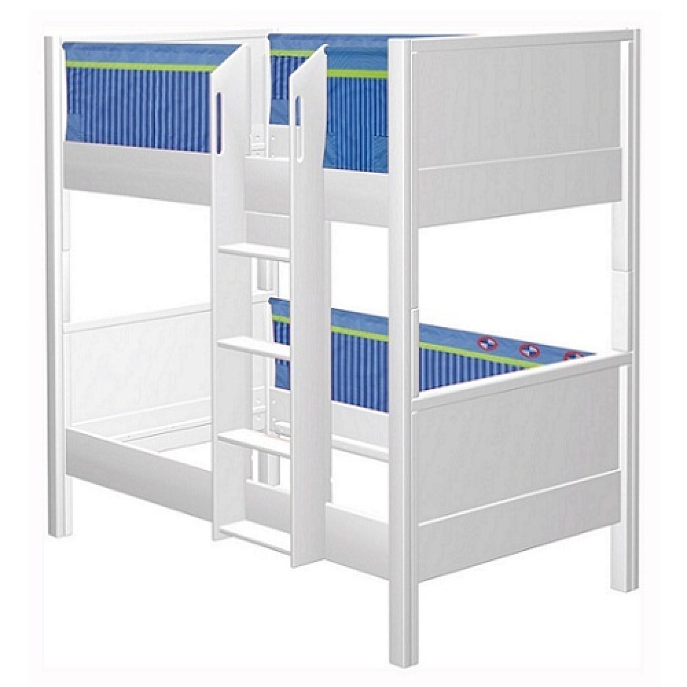 Matti Bunk Bed Conversion Kit Fabric trim blue