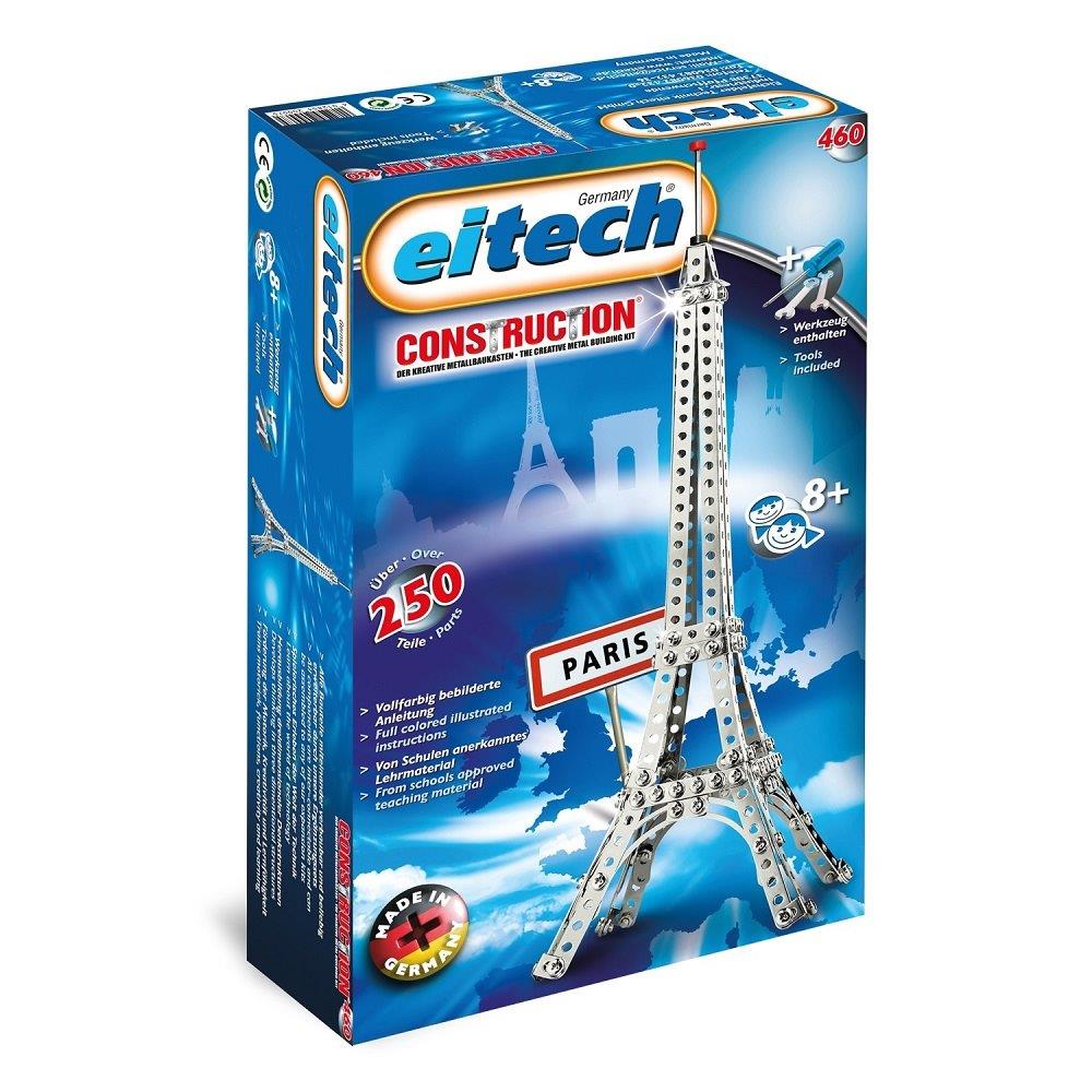 Metal Construction Set C460 Eiffel Tower 40 cm height 250 parts